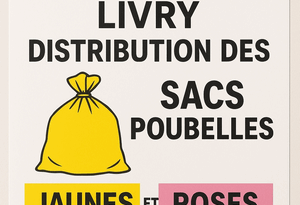 Nouvelle distribution sacs poubelle