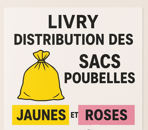 Nouvelle distribution sacs poubelle