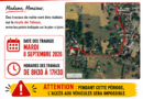 TRAVAUX VOIRIE ROUTE DE TALOUX